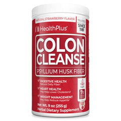 Health Plus Colon Cleanse Strawberry flavor front label