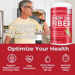 Serving scoop with Health Plus Every Day Fiber
