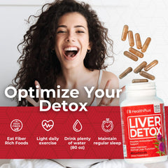 Health Plus Liver Detox turmeric-root closeup hints at supporting healthy bile-related digestion