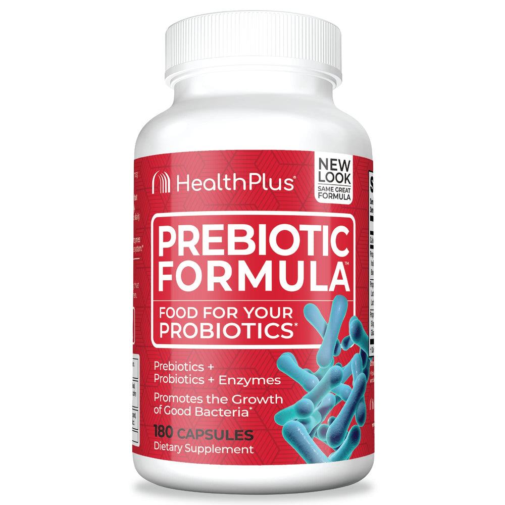 Health Plus Prebiotic Formula bottle label