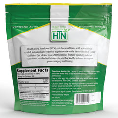 Health Thru Nutrition inositol mixing in a glass demonstrating easy dissolution and convenient use