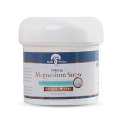 Health and Wisdom Magnesium Snow packaging 0.35 oz