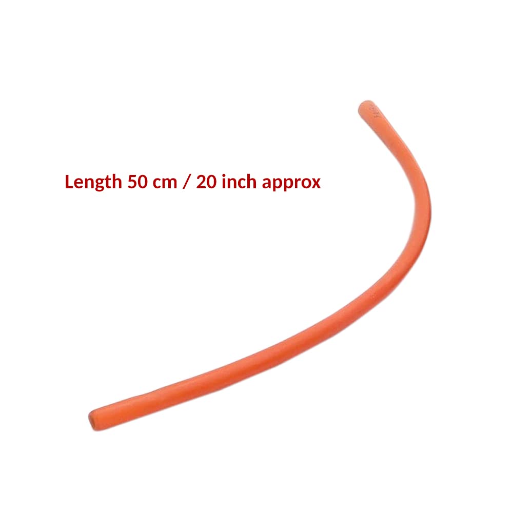 HealthAndYoga colon tube laid out for 20-inch length with connectors