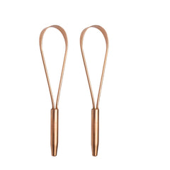 Main HealthAndYoga qLoop Copper Tongue Cleaner set of 2