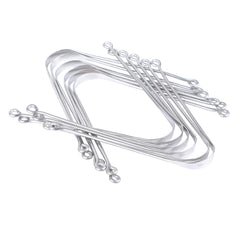 HealthAndYoga SteloSwipe Lite tongue cleaner bulk pack 12 front view