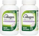 HealthA2Z® Multi Collagen Pills Pack 2 Front View