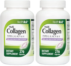 HealthA2Z® Multi Collagen Pills Pack 2 Front View