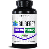 HealthFare Bilberry Eye Supplement bottle - front view