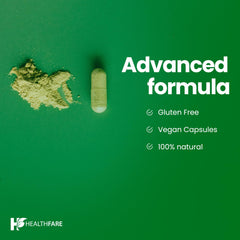 Made in USA badge on HealthFare Bilberry Eye Supplement