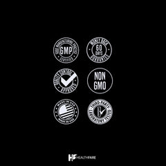 Healthfare Made in USA facility and seal