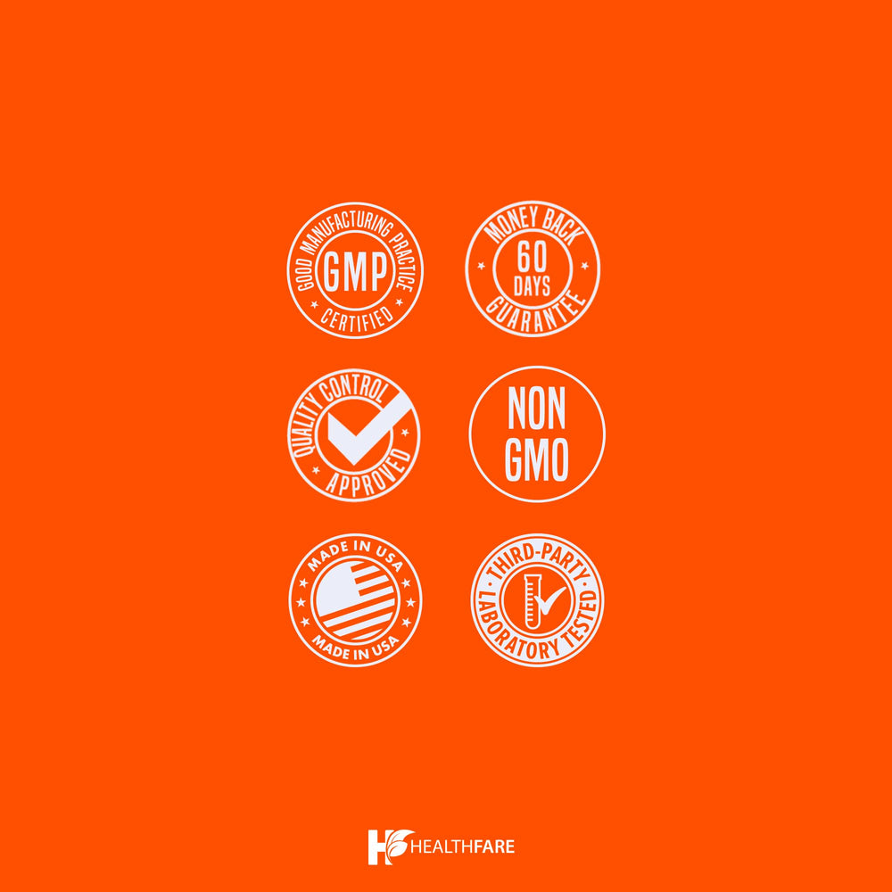 Made in USA GMP certifications and quality seals