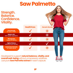 Saw palmetto ingredients and extract details