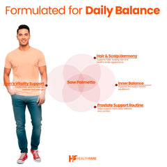 Usage and serving suggestions for Healthfare Saw Palmetto