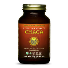 HealthForce Integrity Chaga Powder 70g front label