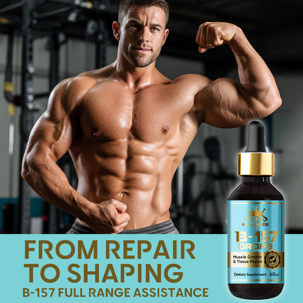 HealthGEM BP 157 2.0 fl oz bottle with dropper in packaging