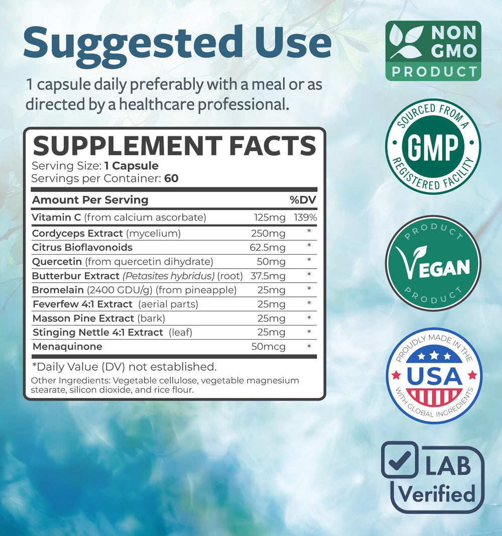 Healths Harmony daily-use capsules for open airways and soothing respiratory comfort