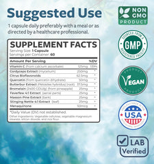 Healths Harmony daily-use capsules for open airways and soothing respiratory comfort