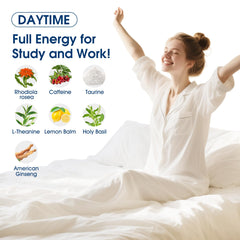 Ashwagandha roots with capsules and ingredients