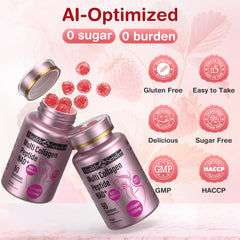 HealthSender Collagen Gummies packaging and label