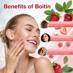 Sugar-free HealthSender Collagen Gummies with strawberry flavor