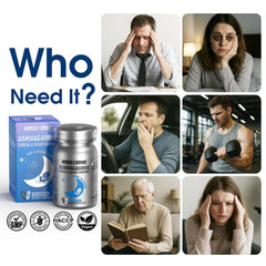 Man focused and energized for work with cortisol support