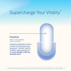 Healthy aging benefits of fisetin