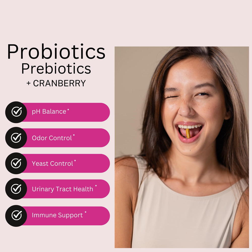 Cranberry pills and XOS prebiotic fibers