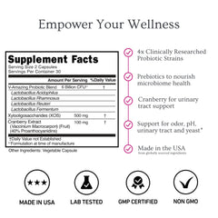 Product icons showing vegan, non-GMO, gluten-free attributes