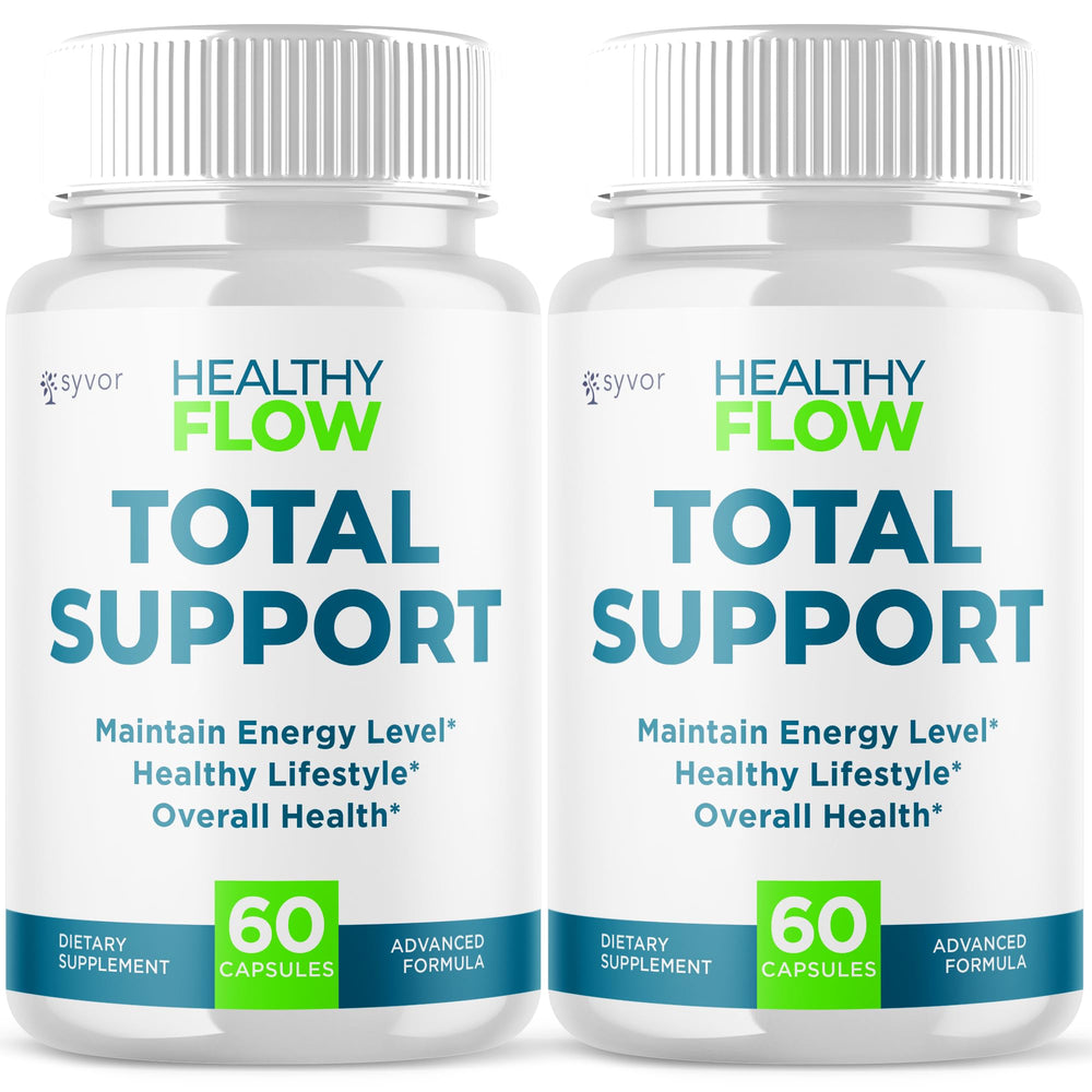 Healthy Flow Capsules bottle - front view