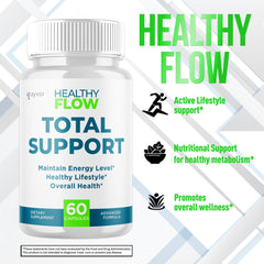 All-natural ingredients concept for Healthy Flow