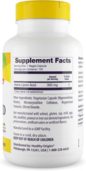 Healthy Origins Alpha Lipoic Acid ingredient panel image underscores ALA's energy-supporting role.