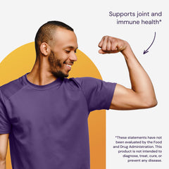 150 softgels per container label close-up