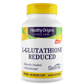Healthy Origins L-Glutathione 500 mg Setria bottle front view