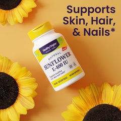 Dairy Free Vitamin E supplement packaging