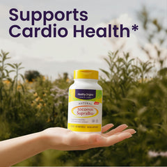 Healthy Origins Tocomin SupraBio gluten-free badge indicating suitability for gluten-free diets.