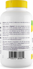 Kaneka Ubiquinol active form label on bottle