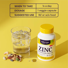 Vegan gluten free non GMO certification icons on bottle