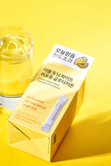 Nutrition facts panel on the product back