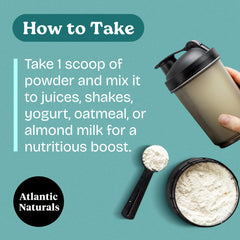 Healthy skin concept with sea moss powder ingredients