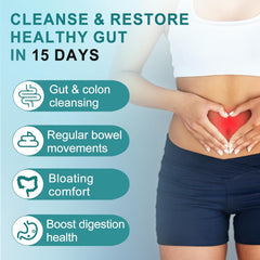 HealthyFinds 15 Day Cleanse capsules for convenient daily digestive support