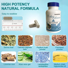 HealthyFinds psyllium husk flaxseed fiber blend supports regularity and gut comfort