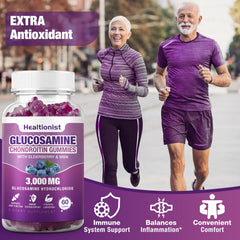 Elderberry extract feature in Healtionist gummies