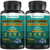 Healtionist Shilajit Gummies 2-pack front hero image