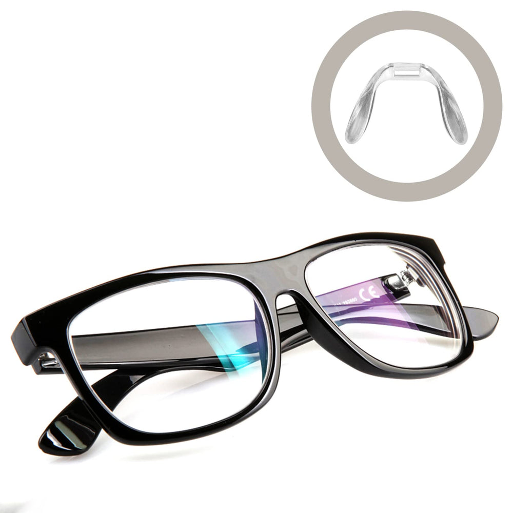 Eyewear nose pad grip detail