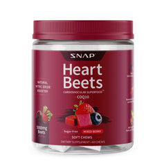 Snap Supplements Heart Beets Soft Chews bottle