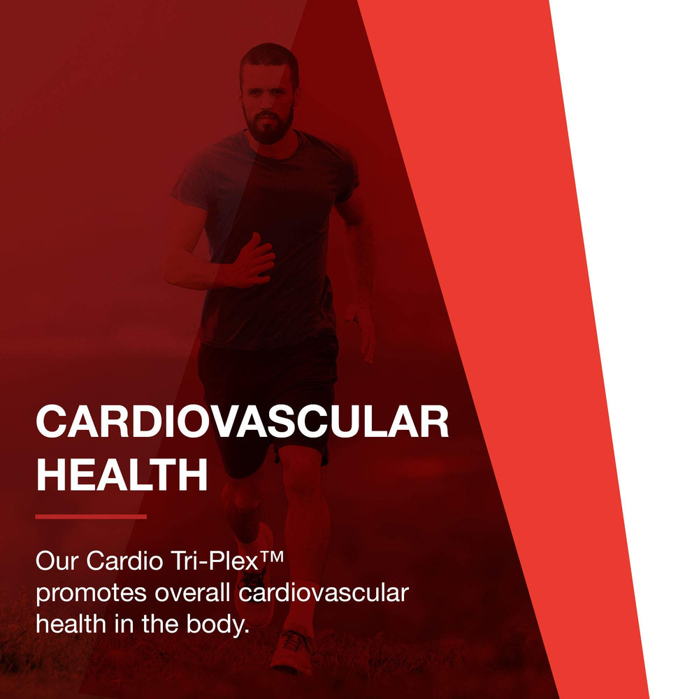 Graphic showing heart health benefits