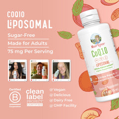 Graphic illustrating heart health benefits