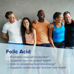 Folic acid supporting heart health