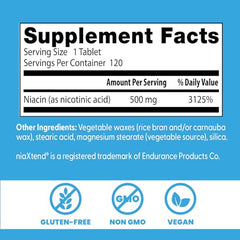 Heart health support with sustained-release niacin