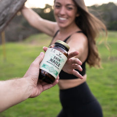 Dosage guidance showing 6 capsules daily